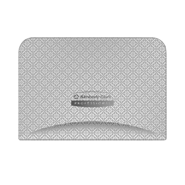 Kimberly-Clark Professional ICON Faceplate for Coreless Standard Roll Toilet Paper Dispenser, 4.25 x 6 x 1.5, Silver Mosaic - 58761