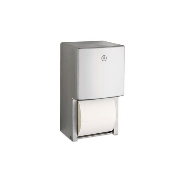 Bobrick Washroom Bobrick, Conturaseries Two-Roll Tissue Dispenser, 6 1/16in X 5 15/16in X 11in - 4288