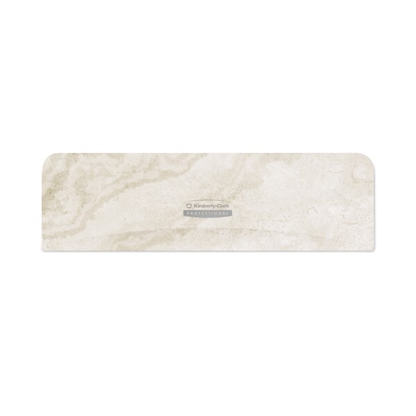 Kimberly-Clark Professional ICON Faceplate for Coreless Standard Roll Toilet Paper Dispenser, 3.56 x 12 x 1.5, Warm Marble - 58792