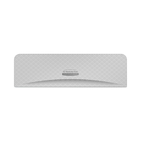 Kimberly-Clark Professional ICON Faceplate for Coreless Standard Roll Toilet Paper Dispenser, 3.56 x 12 x 1.5, Silver Mosaic - 58762