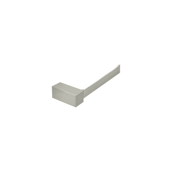 Deltana Brushed Nickel 8-5/8 Single Post Toilet Paper Holder, ZA Series, 10PK - ZA2001-15-XCP10