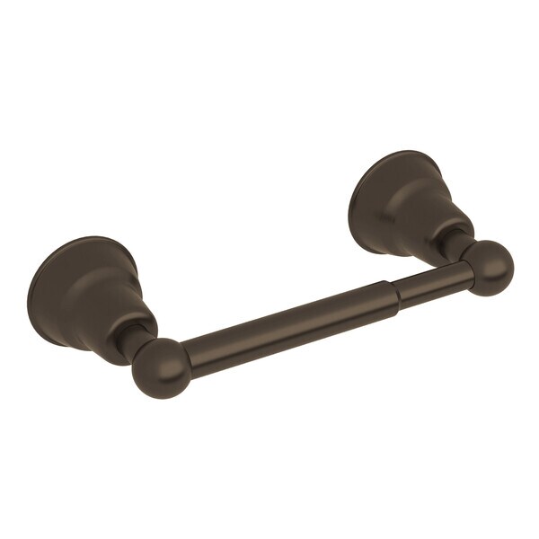 Rohl Single Spring Loaded Toilet Paper Holder In Tuscan Brass - CIS18TCB