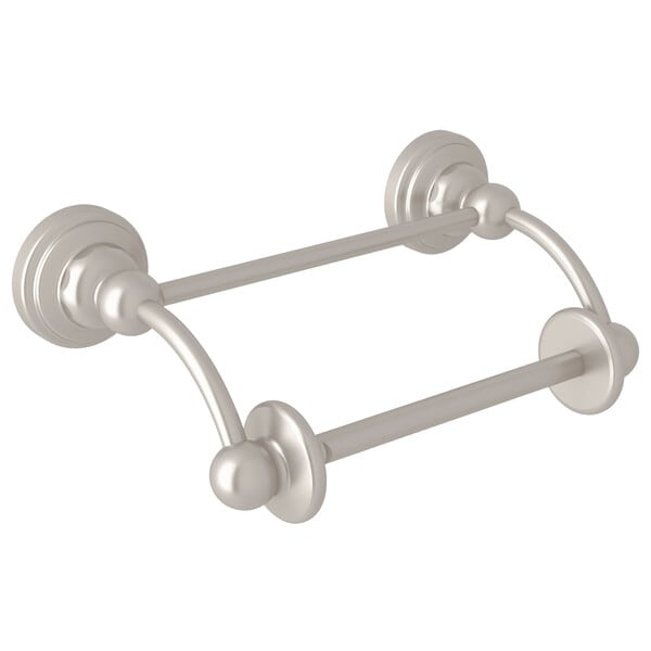 Perrin & Rowe Edwardian Toilet Paper Holder With Lift Arm - U.6960STN