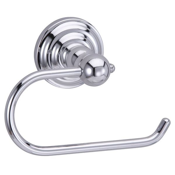 Taymor Toilet Paper Holder, Single Post, Zamac - 04-6248