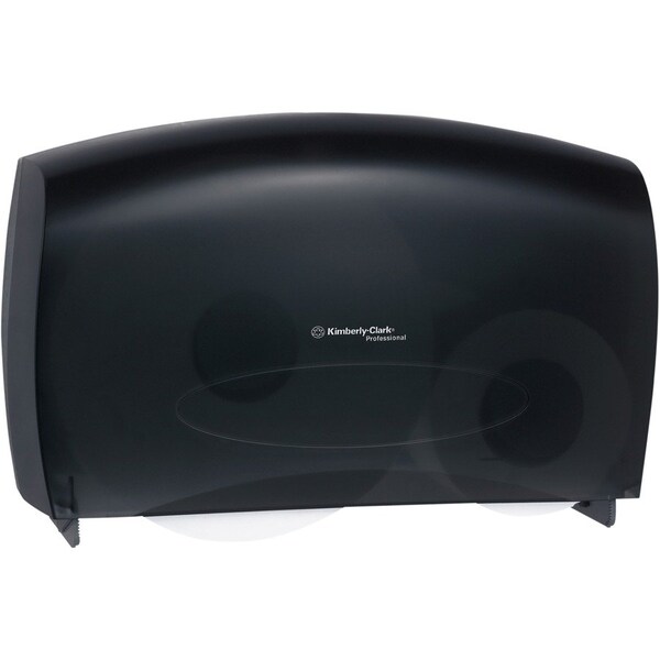 Kimberly-Clark Professional Bath Tissue Dispenser, 13.13"x20.5"x6", Smoke - KCC09551