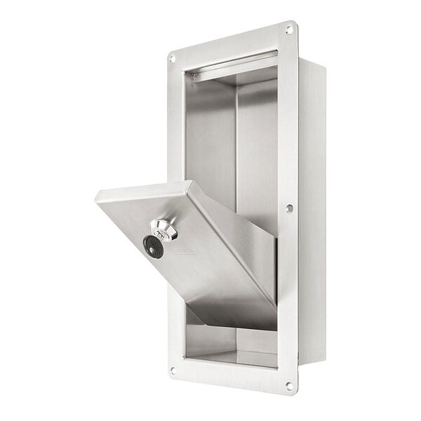 Kingsway Group Toilet Paper Dispenser, (400) Tissues, SS - KG10