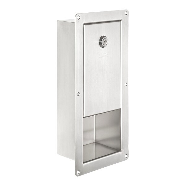 Kingsway Group Toilet Paper Dispenser, (400) Tissues, SS - KG10