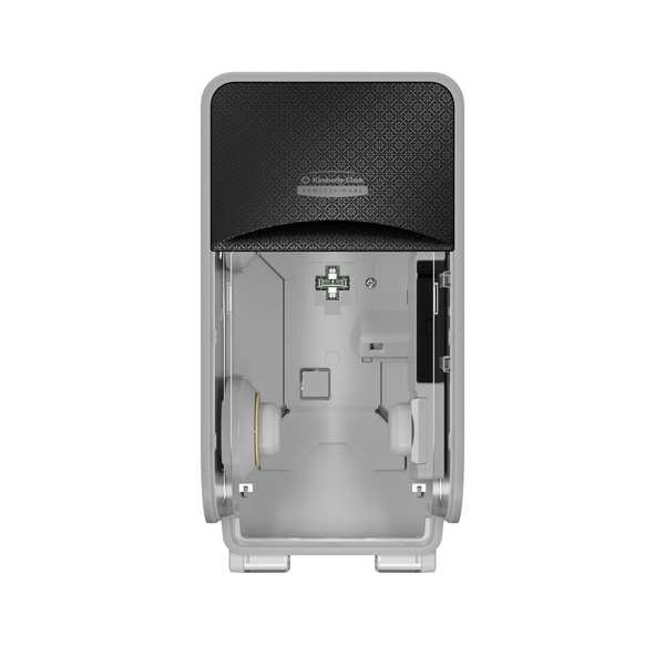 Kimberly-Clark Professional Toilet Paper Dispenser, 2 Rolls, Plstc, Blk - 58721