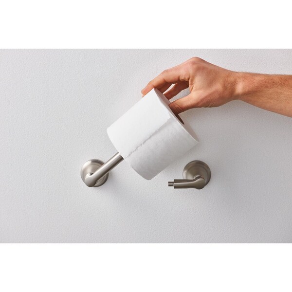 Moen Moen Hilliard Brushed Nickel Toilet Paper Holder - MY2708BN