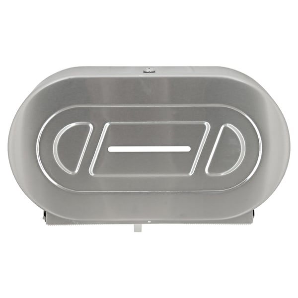 Bobrick Toilet Tissue 2 Roll Dispenser, Stainless Steel, Jumbo - 2892