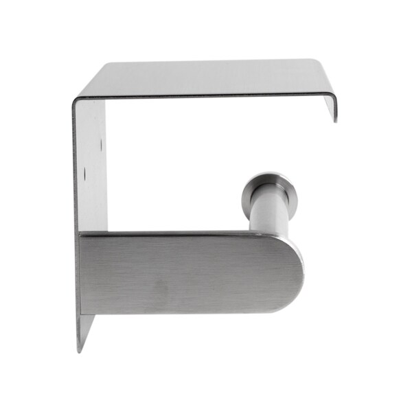 Alfi Brand Brushed Stainless Steel Toilet Paper Holder with Shelf - ABTP66-BSS