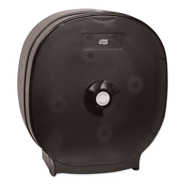 Tork Four-Roll Tissue Dispenser, 15 x 6 x 13.7, Translucent Black - 88411