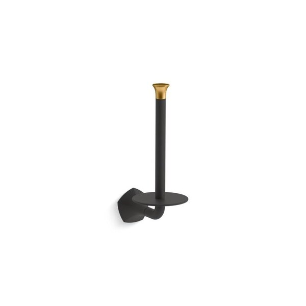 Kohler Occasion Vertical Toilet Tissue Holder - 27064-BMB
