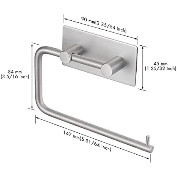 American Imaginations 5.79-in. W Toilet Paper Roll Holder_ - AI-36129