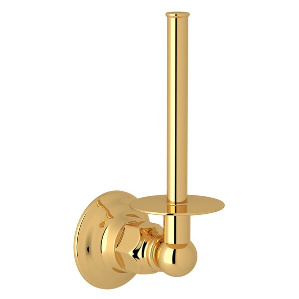 Rohl Italian Bath Spare Toilet Paper Holder In Italian Brass - ROT19IB