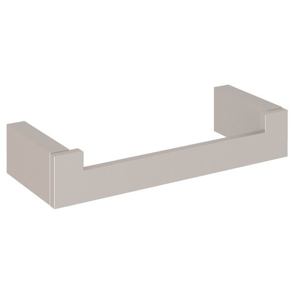 Rohl Wave Lift Arm Toilet Paper Holder In Satin Nickel - QU420-STN