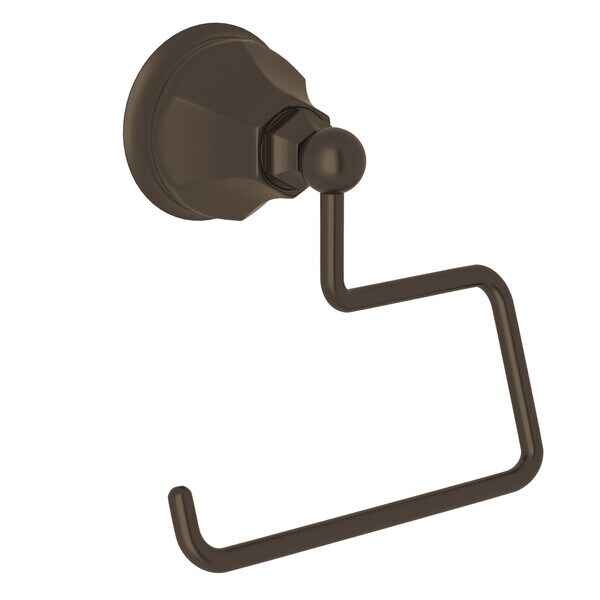 Rohl Palladian Wall Mounted Single Toilet Paper Tp Holder In Tuscan Brass - A6892TCB