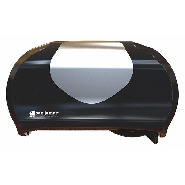 Versatwin Toilet Tissue Dispenser, Summit, Black, SL - R3670BKSS