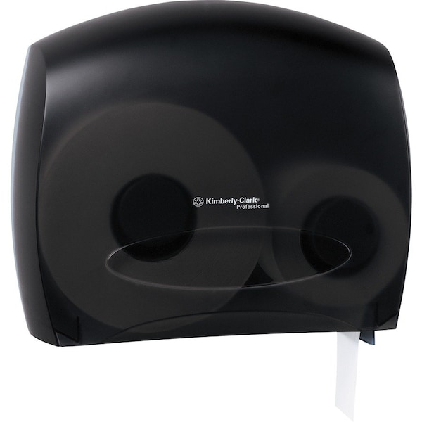 Kimberly-Clark Professional Jumbo Roll Dispenser, w/Stub, Smoke - KCC09507