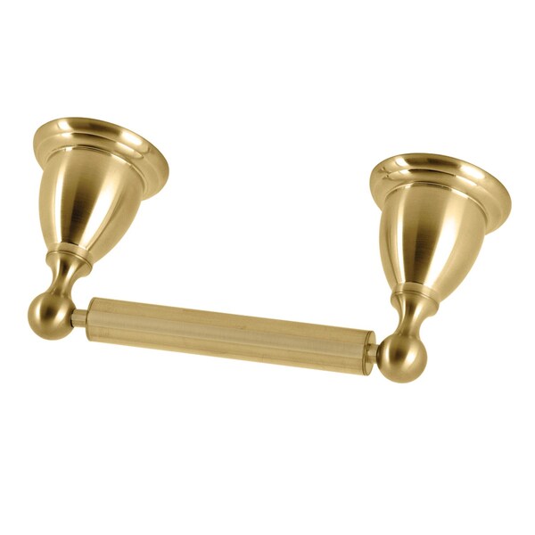 Kingston Brass Toilet Paper Holder, Brushed Brass - BA1758BB