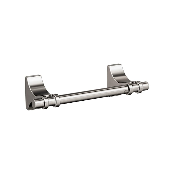 Amerock Davenport Brushed Nickel Transitional Pivoting Double Post Toilet Paper Holder - BH36051G10