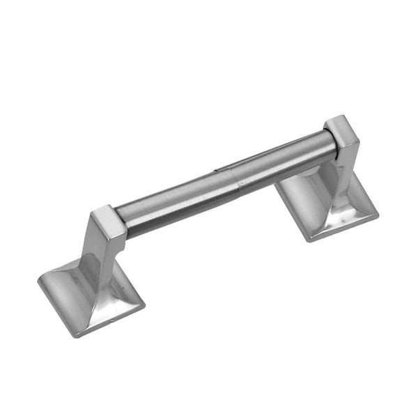 Boston Harbor 75607 Paper Holder, AluminumZinc, Brushed Nickel, Wall Mounting - 756-07-SOU