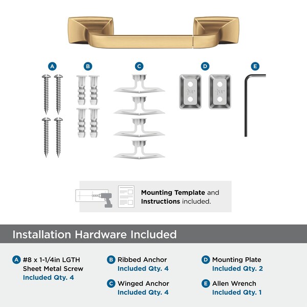 Amerock Highland Ridge Champagne Bronze Transitional Pivoting Double Post Toilet Paper Holder - BH36011CZ