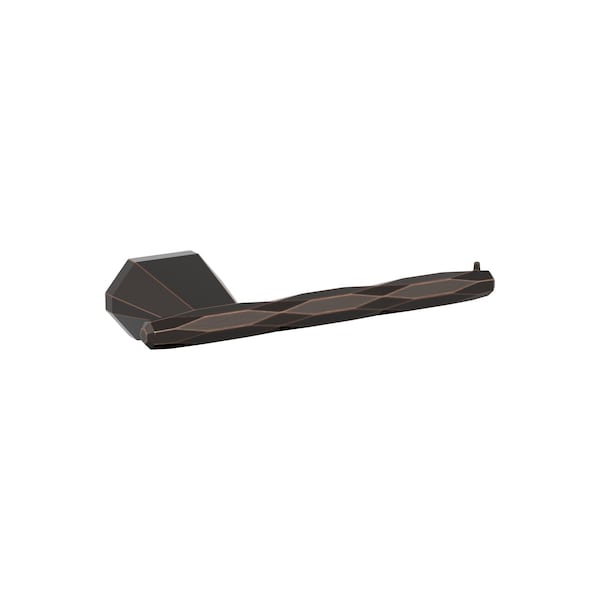 Amerock St. Vincent Oil Rubbed Bronze Contemporary Single Post Toilet Paper Holder - BH36041ORB