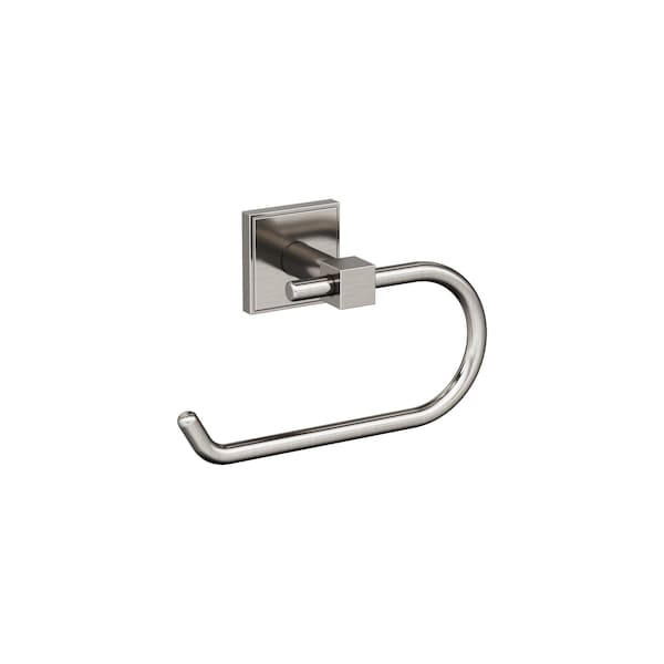 Amerock Appoint Brushed Nickel Traditional Single Post Toilet Paper Holder - BH36071G10