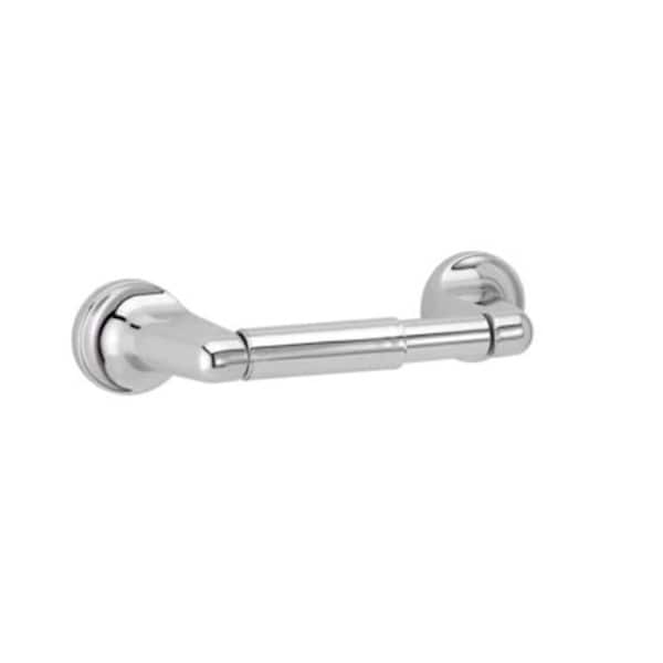 Orca Hardware Toilet Paper Holder With Plastic Tube, CH Polished Chrome Finish - 2752-CH