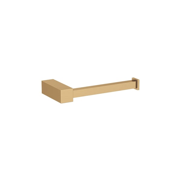 Amerock Monument Champagne Bronze Contemporary Single Post Toilet Paper Holder - BH36081CZ