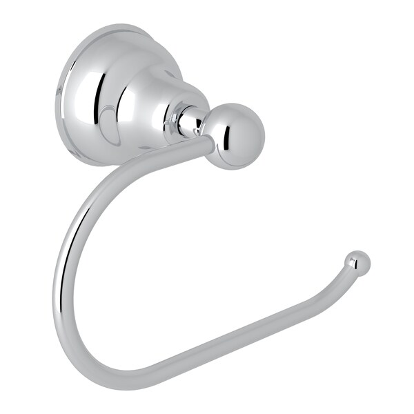 Rohl Toilet Paper Holder "Half Loop" Style In Polished Chrome - CIS8APC