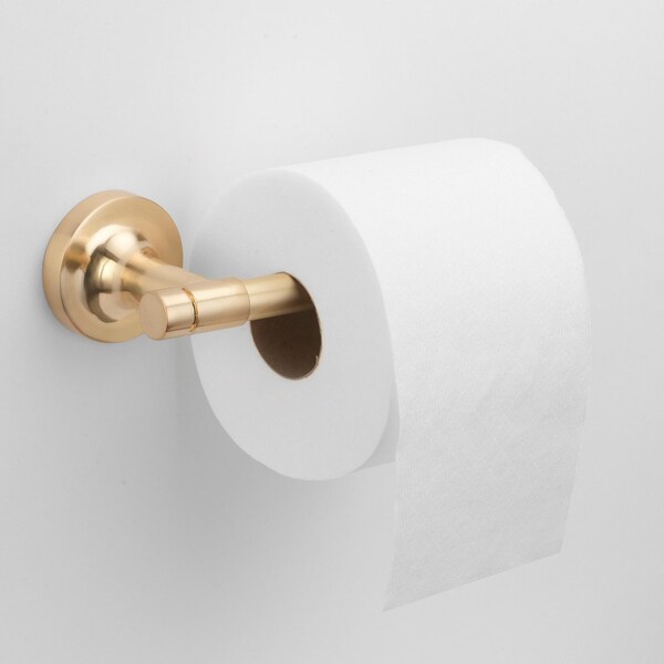 Gliderite Hardware Alpine Collection Tissue Holder Champagne Gold Bathroom Hardware - 9050-RD-CHPG-1