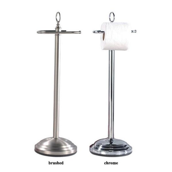 Nusteel NuSteel TGN13H Gloss Collection Toilet Tissue Holder - Brushed Nickel - TGN13H