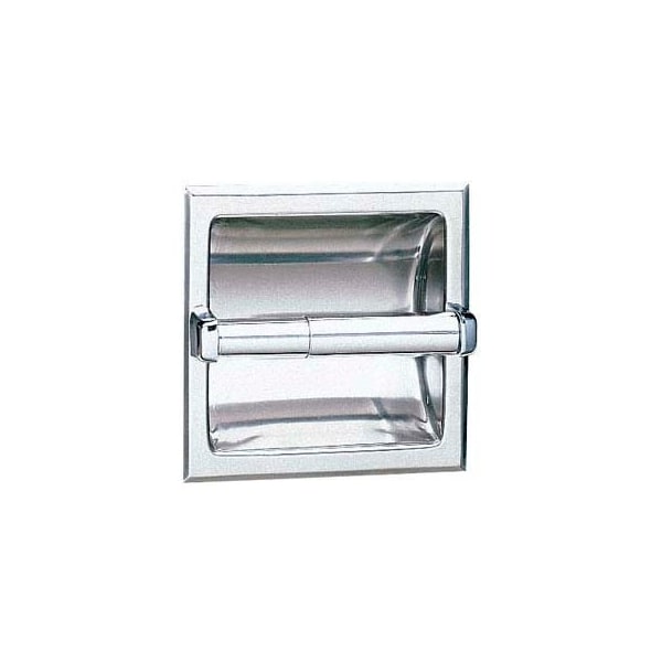 Bobrick Bobrick 600 Series Recessed Single Tissue Dispenser - Bright Polished - - B667