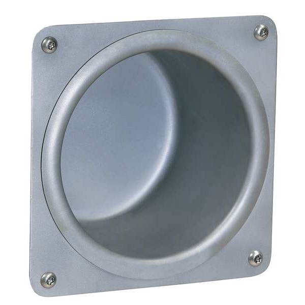 Bradley Recessed Toilet Paper Holder, Stainless Steel, Satin - SA12-000000