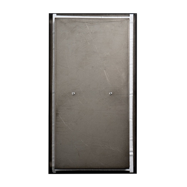 Alfi Brand Black Matte Stainless Steel Recessed Shelf / Toilet Paper Holder Niche - ABTPNC88-BLA