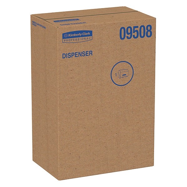 Kimberly-Clark Professional Toilet Paper Dispenser, (1) Roll w/Stub - 09508
