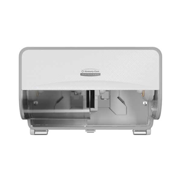 Kimberly-Clark Professional Toilet Paper Dispenser, 2 Rolls, Plstc - 58712