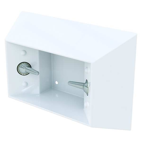 Bestcare Toilet Paper Holder, Enviro-Glaze, White - WH1847