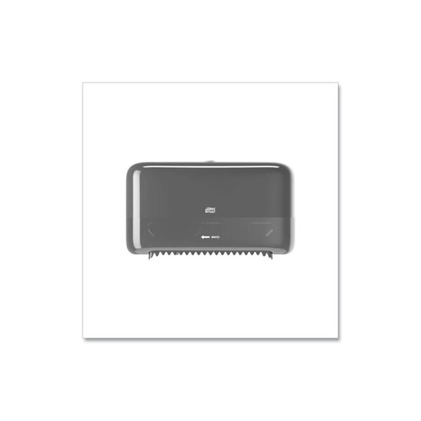 Essity Tork, ELEVATION CORELESS HIGH CAPACITY BATH TISSUE DISPENSER, 14.17 X 5.08 X 8.23, BLACK - 473208