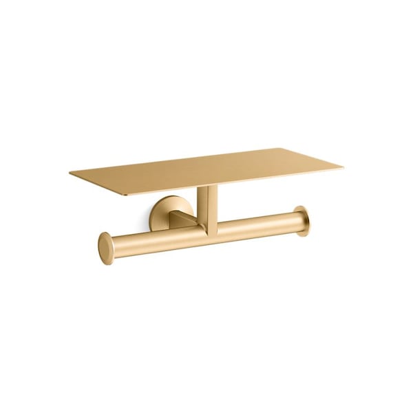 Kohler Components Covered Double Toilet Paper Holder - 78384-2MB