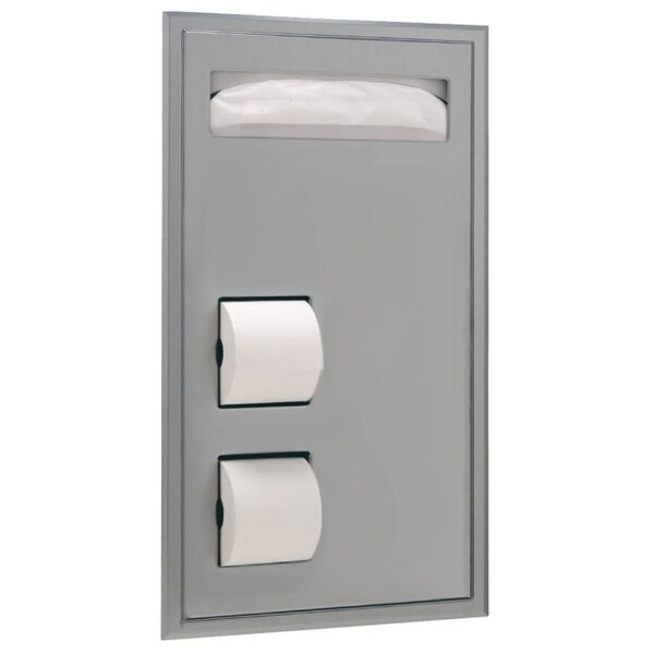 Bobrick B3471 Satin Stainless Steel Dispenser - B3471