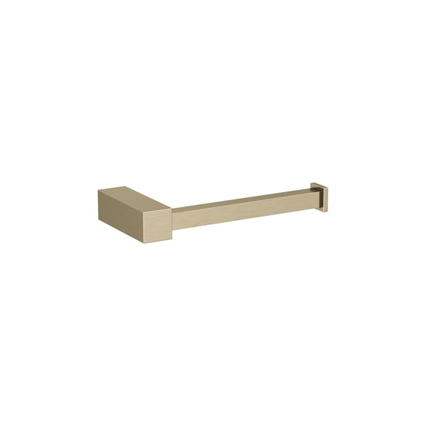 Amerock Monument Golden Champagne Contemporary Single Post Toilet Paper Holder - BH36081BBZ