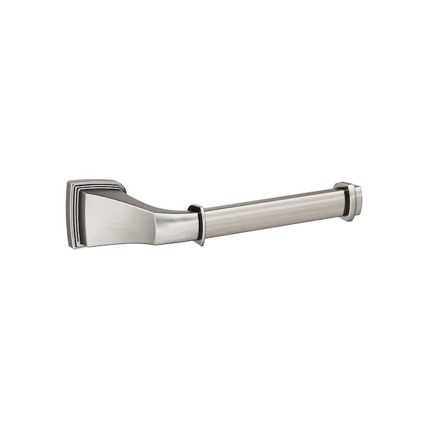 Amerock Revitalize Brushed Nickel Traditional Single Post Toilet Paper Holder - BH36031G10