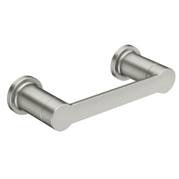 Moen Rinza Pivoting Paper Holder, Zinc, Brushed Nickel, Wall Mounting - Y1108BN