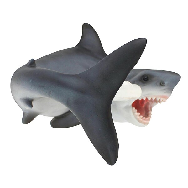 Design Toscano Shark Attack Bathroom Toilet Paper Holder - JQ10199