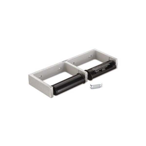 Bobrick Washroom Bobrick, Classicseries Toilet Tissue Dispenser For Two Rolls, 12 1/2in X 4 7/8in X 1 1/2in - 2740