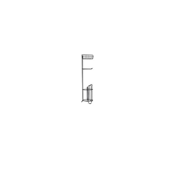 Nusteel NuSteel STRH-144ORB Standing Tissue Roll Holder with iPhone Storage - Orb - STRH-144ORB