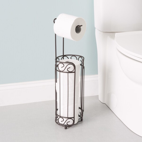 Hds Trading Bronze Toilet Paper Holder and Dispenser - ZOR96027